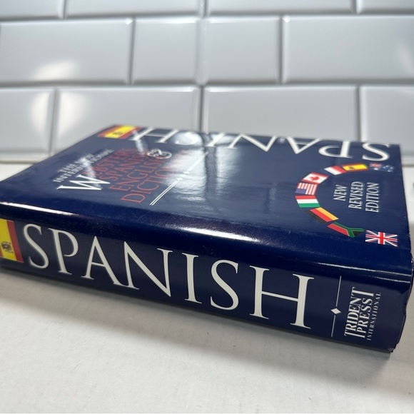 🔵 WEBSTER’S Spanish & English Dictionary 1997 Version By Edwin B Williams - Picture 3 of 7